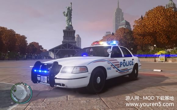 GTA4华盛顿特区警察局警车(ELSV8警车v4.0)