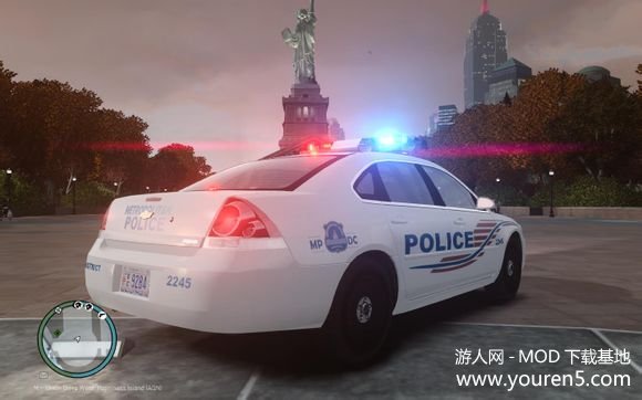 GTA4华盛顿特区警察局警车(ELSV8警车v4.0)