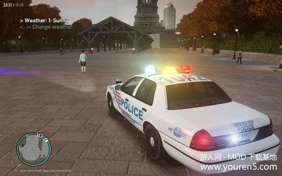 GTA4华盛顿特区警察局警车(ELSV8警车v4.0)