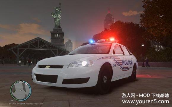 GTA4华盛顿特区警察局警车(ELSV8警车v4.0)