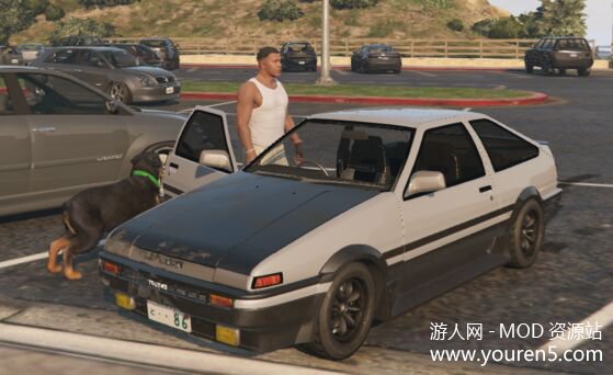 gta5汽车AE86mod